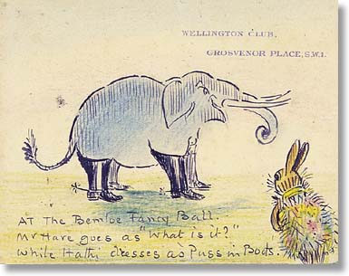 Hathi and Hare dress up for the party