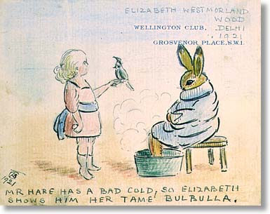 Hare feels a little poorly
