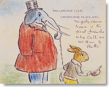 Hathi & Hare are the first to arrive
