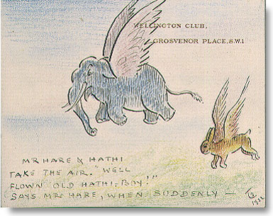 Hathi & Hare get their wings